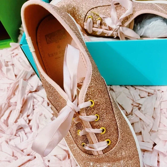 KEDS for Kate Spade Rose Gold Sneaker